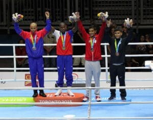 Men's 56 kg - Medallists2