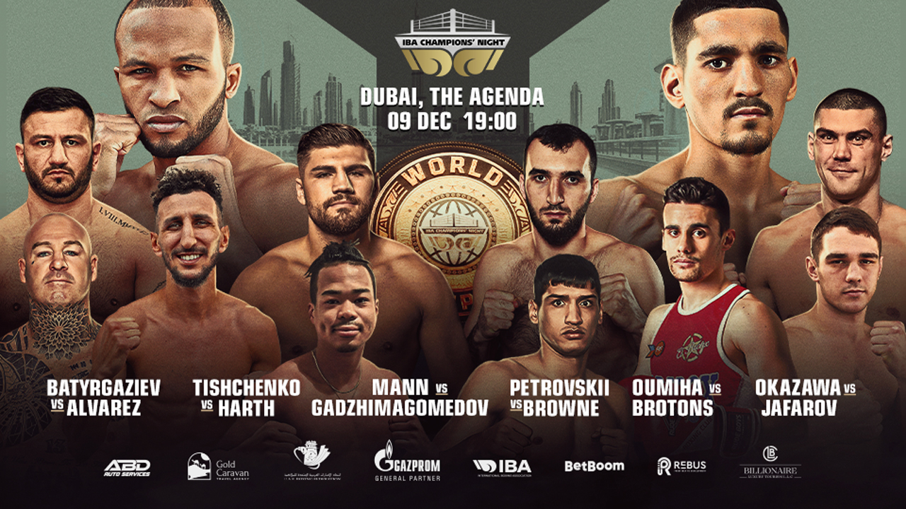 IBA Champions’ Night to feature title fights in Dubai