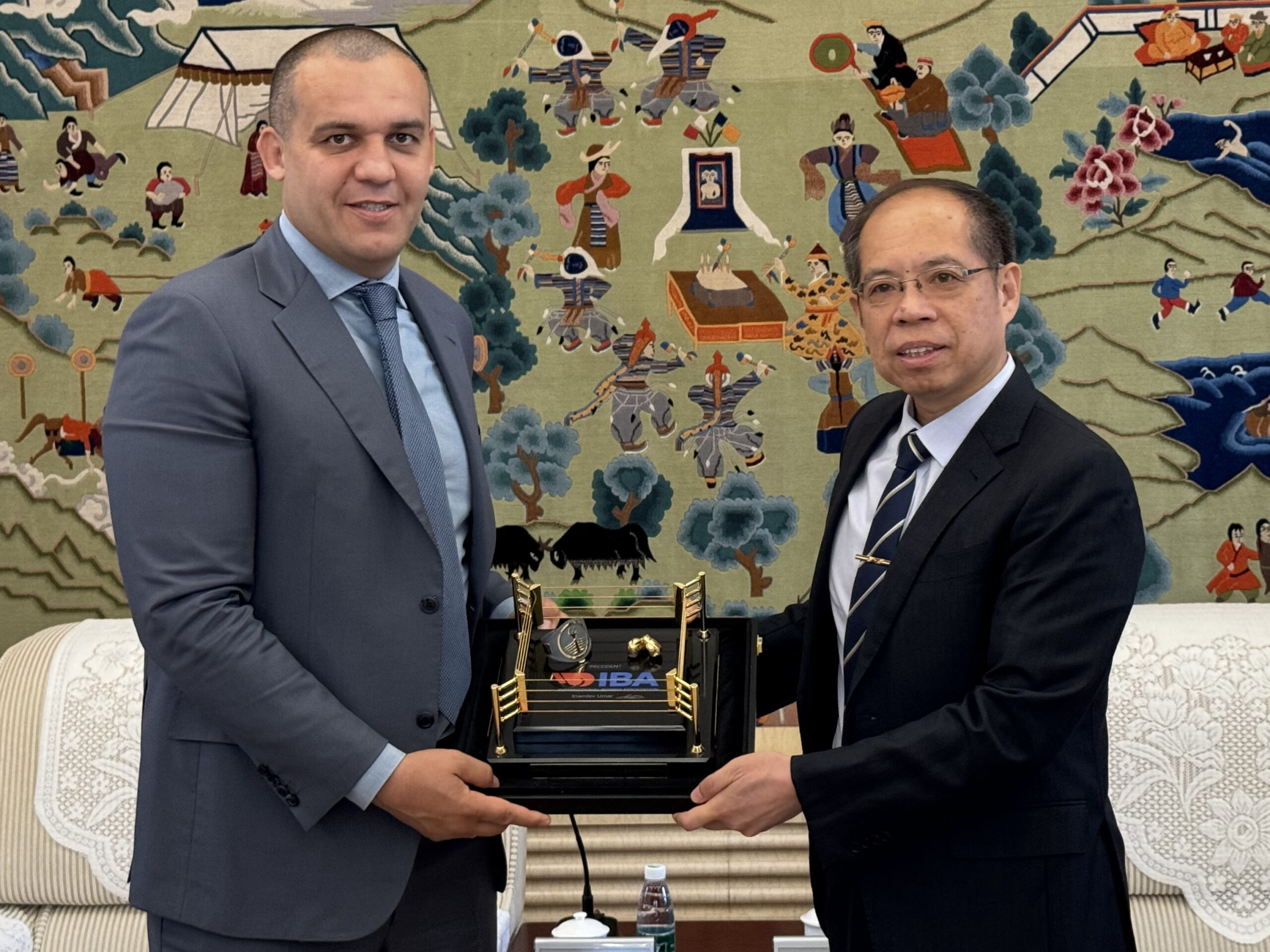 IBA President is awarded Honorary Professor of Beijing Sport University