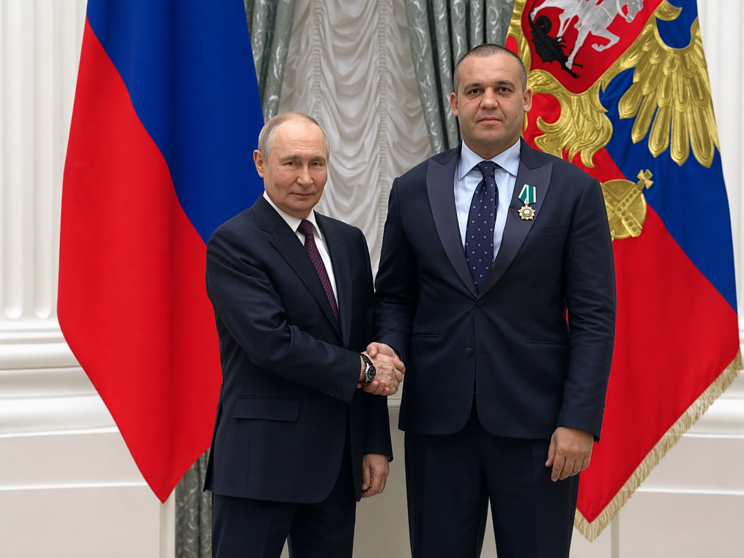 IBA President and elite boxers honoured with Russian high-level state awards