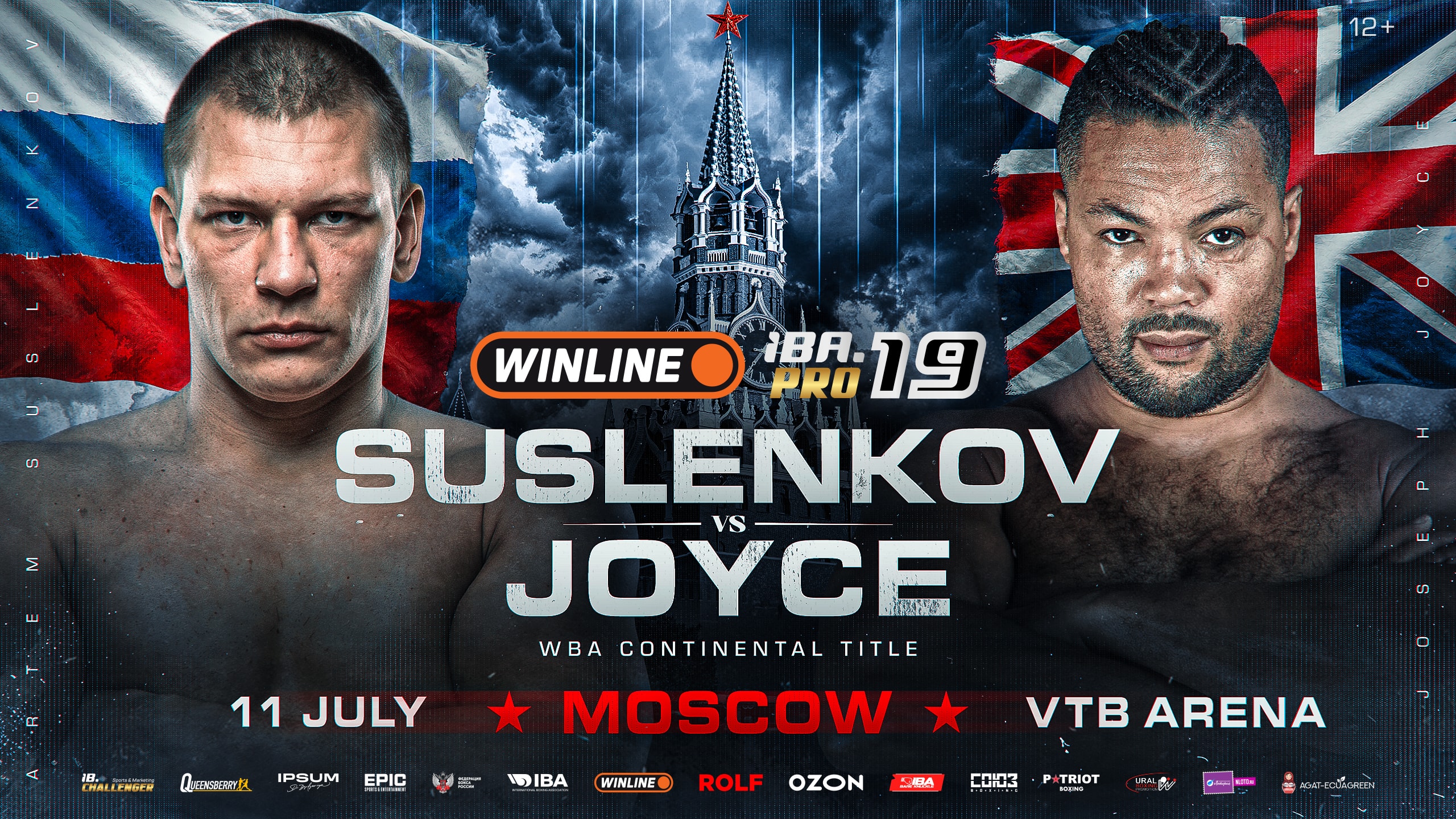Suslenkov to face Joyce in a thrilling showdown at IBA PRO 19 in Moscow